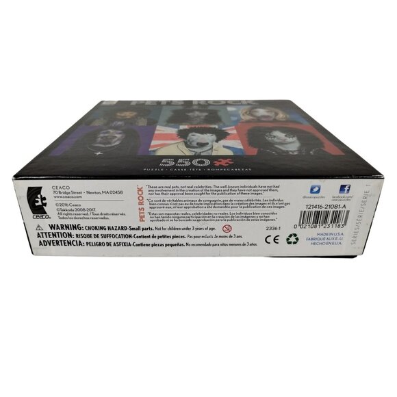 Ceaco Pets Rock Famous Alternative and Metal Musicians 550 Piece Jigsaw Puzzle - Picture 3 of 7